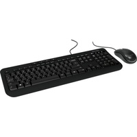 Incase Wired Desktop 600 Designed By Microsoft Keyboard/Mouse Combo USB-A Black