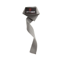 Lift Tech Padded Cotton Weightlifting Straps 1-1/2" Wide Mens 21" Long OSFA
