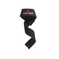Lift Tech Padded Cotton Weightlifting Straps 1-1/4" Wide Womens 18" Long OSFA